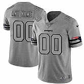 Nike Patriots Customized 2019 Gray Gridiron Gray Vapor Untouchable Limited Jersey,baseball caps,new era cap wholesale,wholesale hats